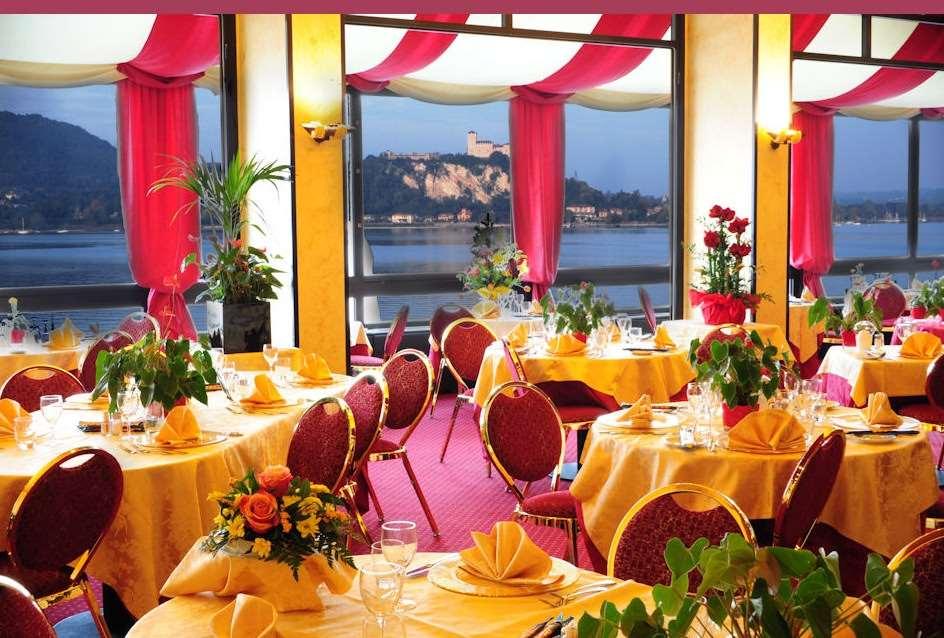 Hotel Concorde Арона Ресторан фото
